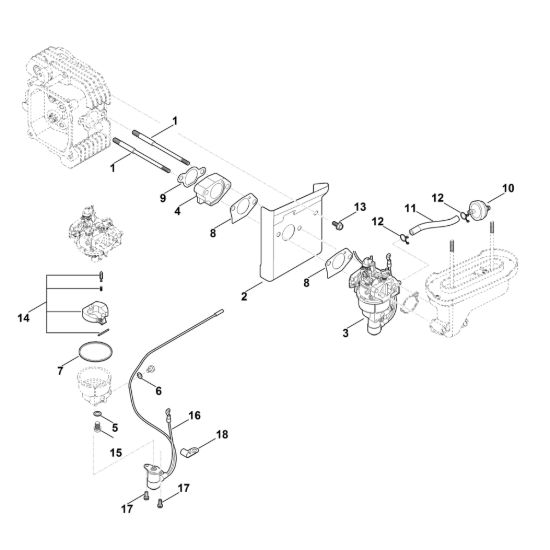Picture of H - Sistema di alimentazione carburante EVC 4000.0 (EVC4000-0001)